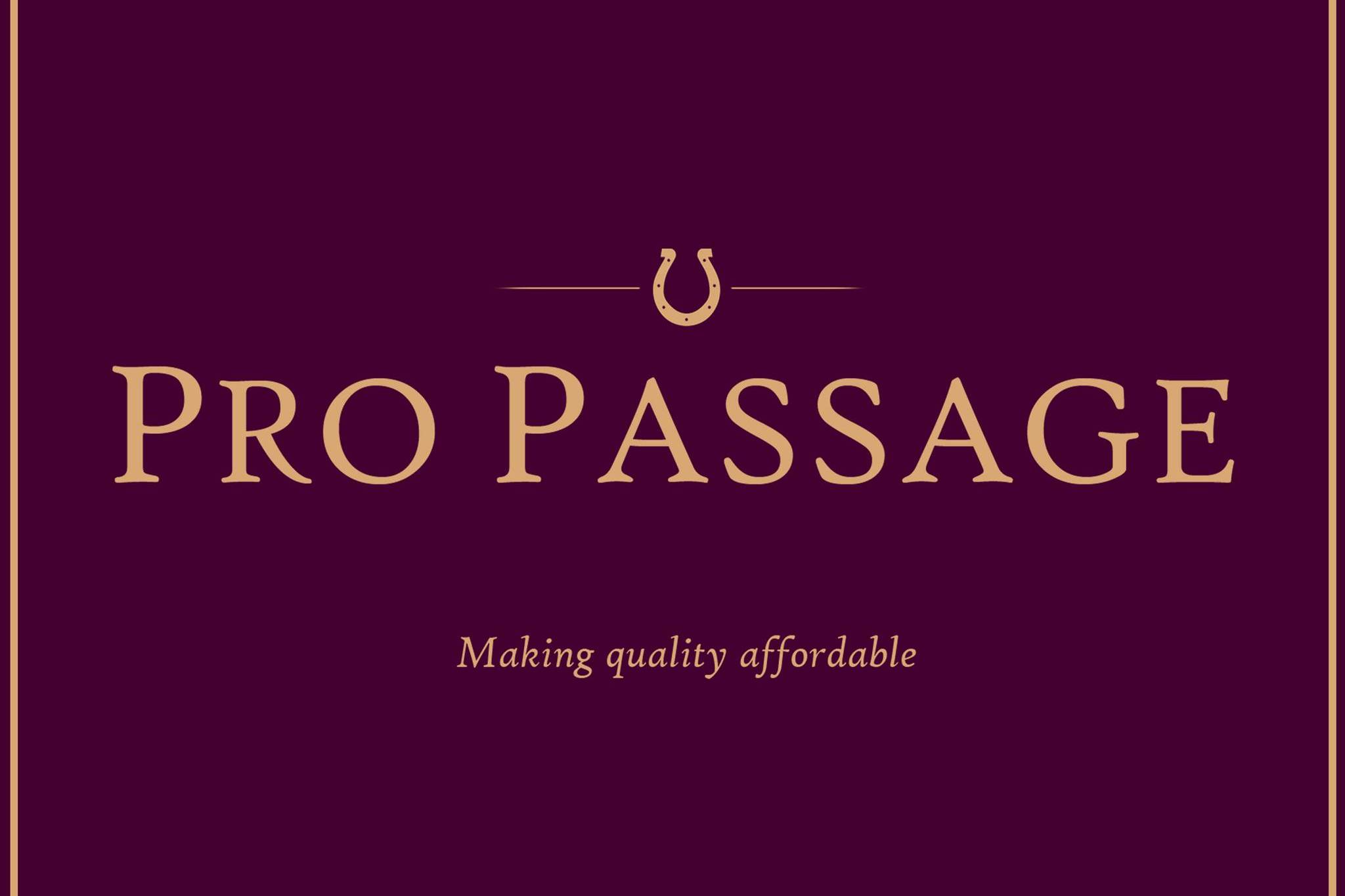 To the Pro Passage horse shop page
